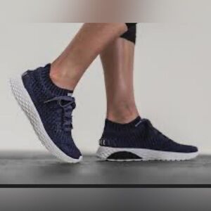 NOBULL Knit Runner Navy Blue Mens 10.5 Womens 12 Training Running Shoes
